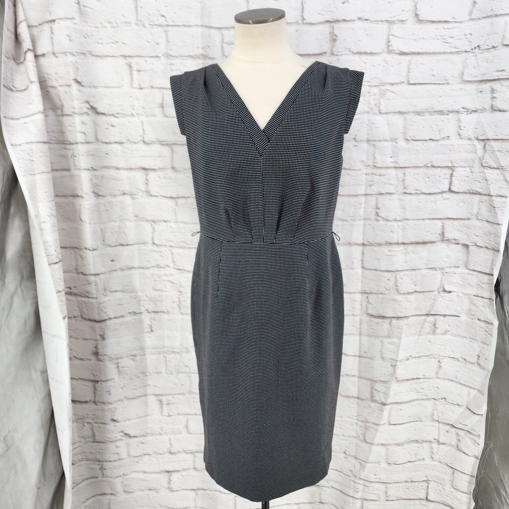 Jones Studio Career Sheath‎ Dress Polka Dot Professional Office Work Women 10